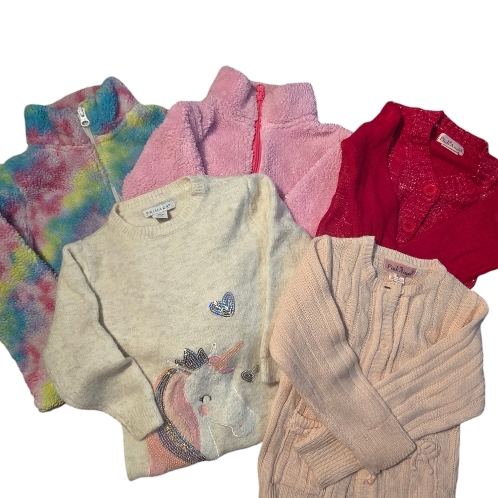 Toddler sweater bundle of 5